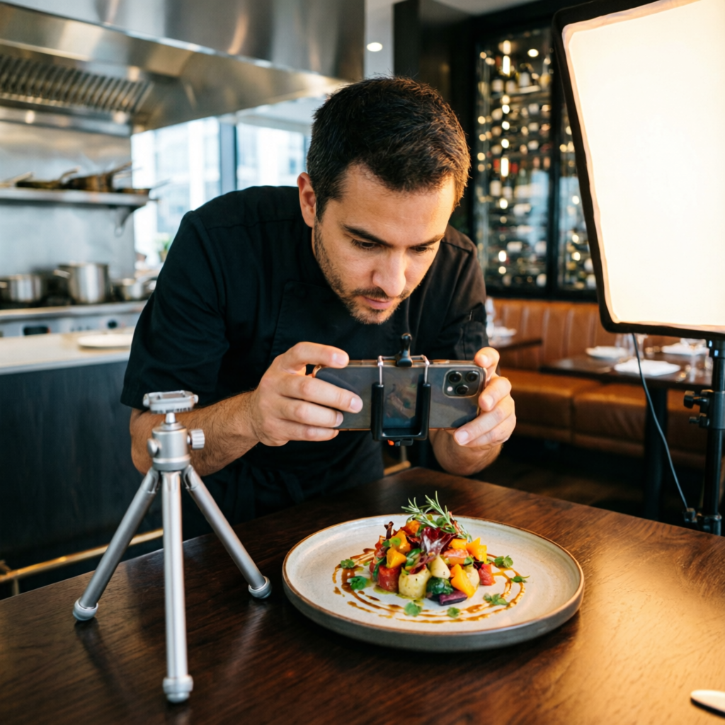 AI Photo Editing for Restaurant Menu Photography